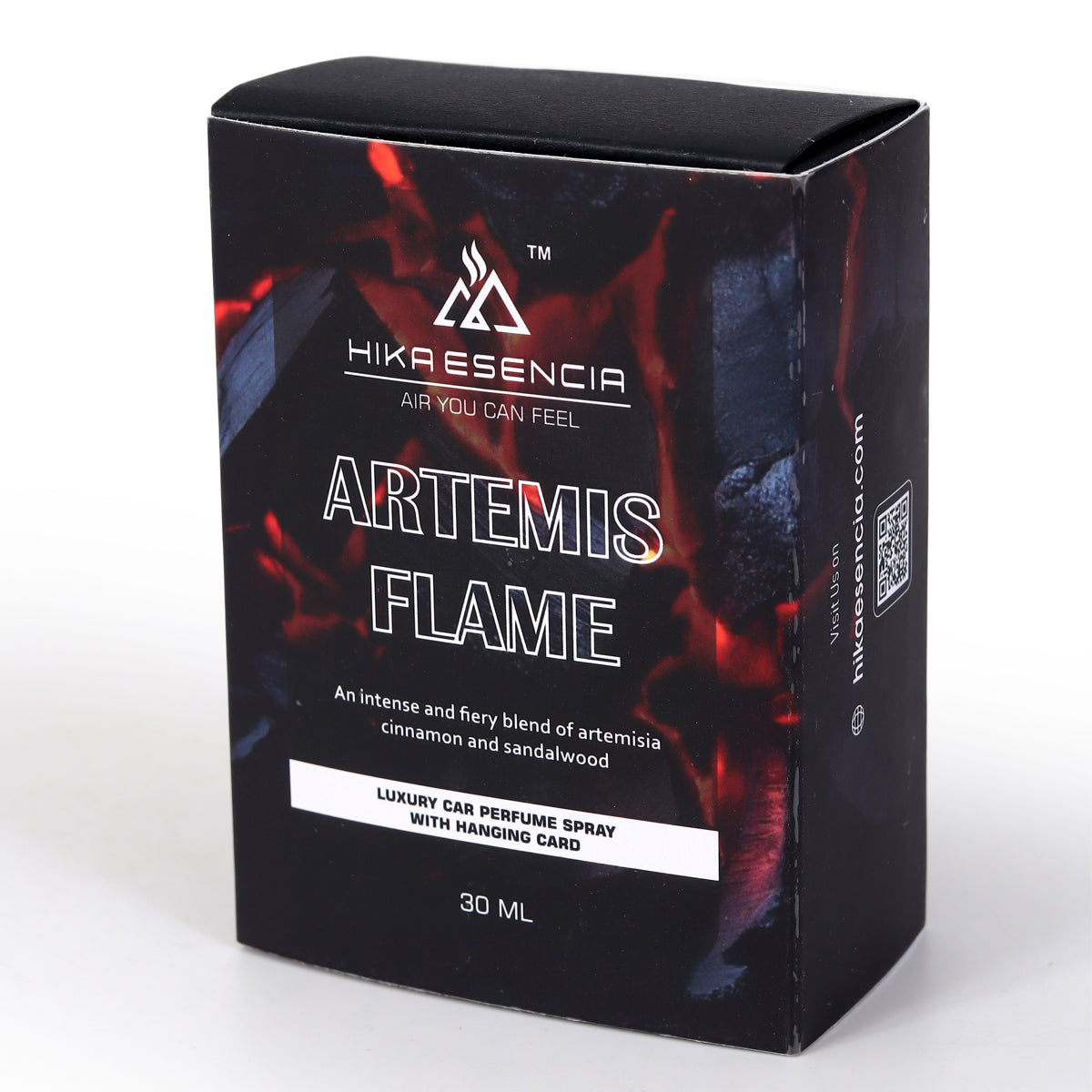 Artemis Flame Luxurious Car Perfume Spray with Hanging Card