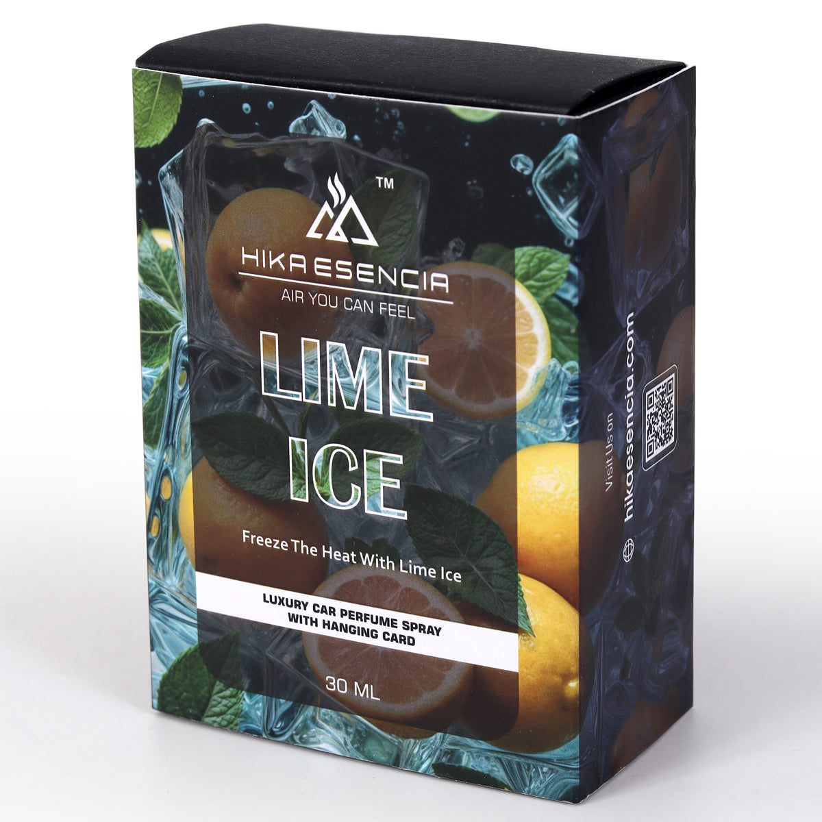 Lime Ice Luxurious Car Perfume Spray with Hanging Card