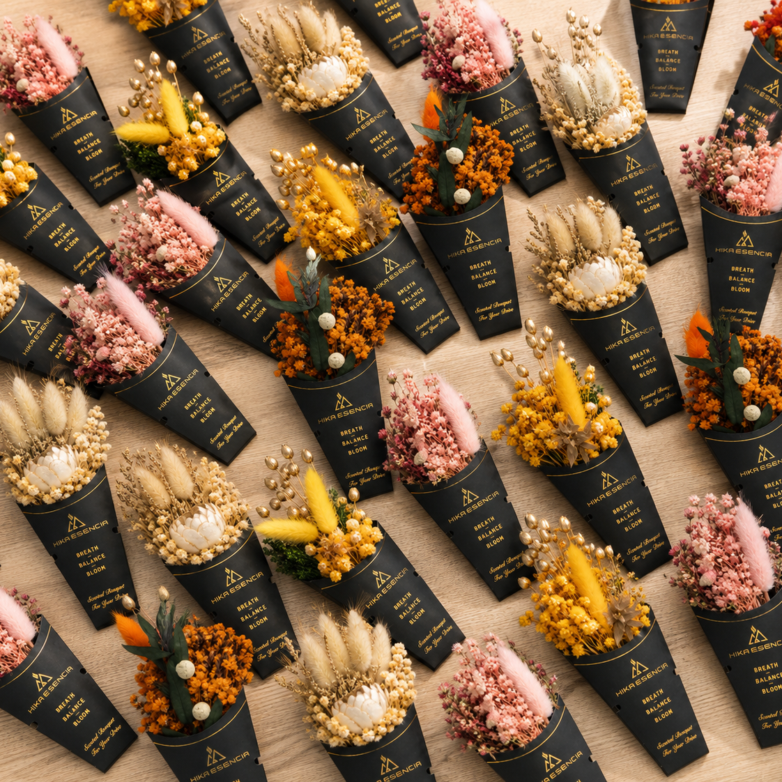 Mini Dry Flower Bouquet for Car | Premium Car Fragrance