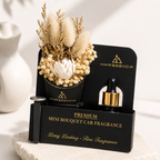 Mini Dry Flower Bouquet for Car | Premium Car Fragrance