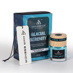 Glacial Serenity Luxurious Car Perfume Spray with Hanging Card
