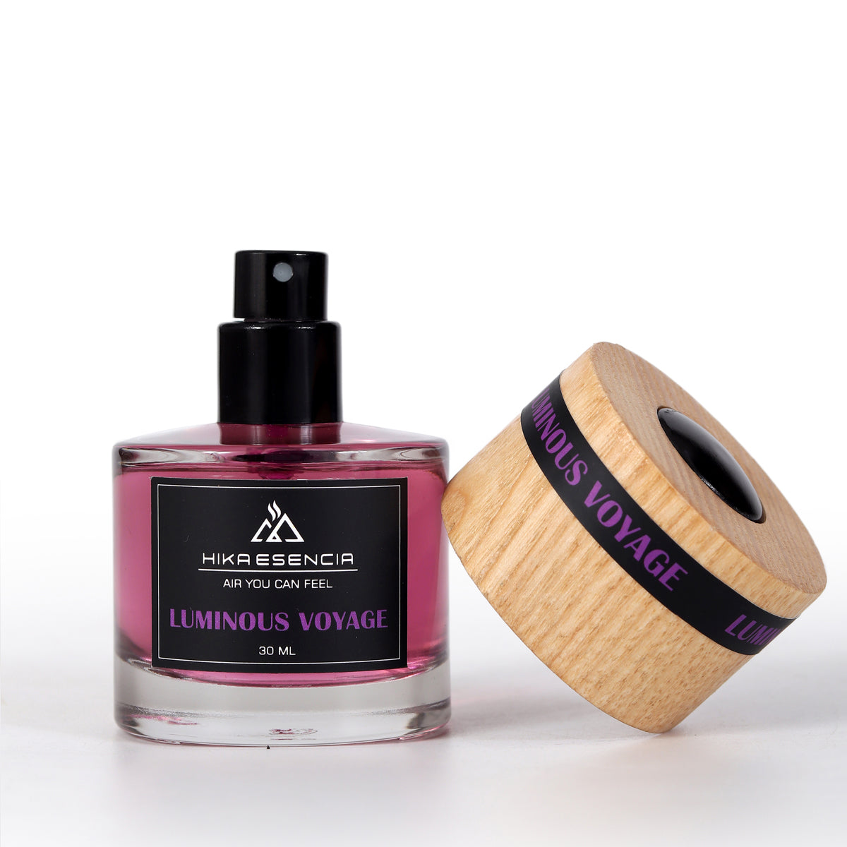 Luminous Voyage Luxurious Car Perfume Spray with Hanging Card