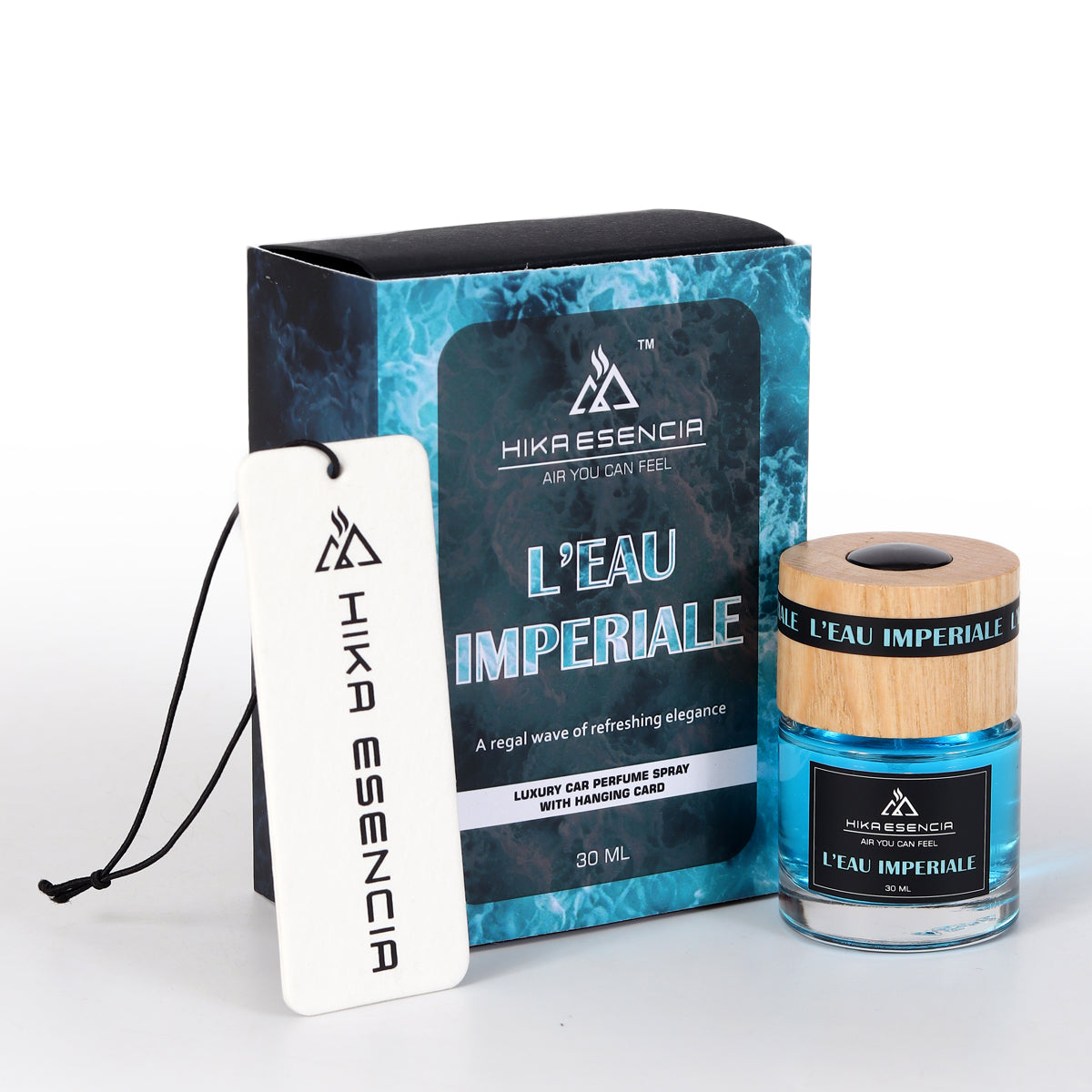 L’Eau Imperiale Luxurious Car Perfume Spray with Hanging Card