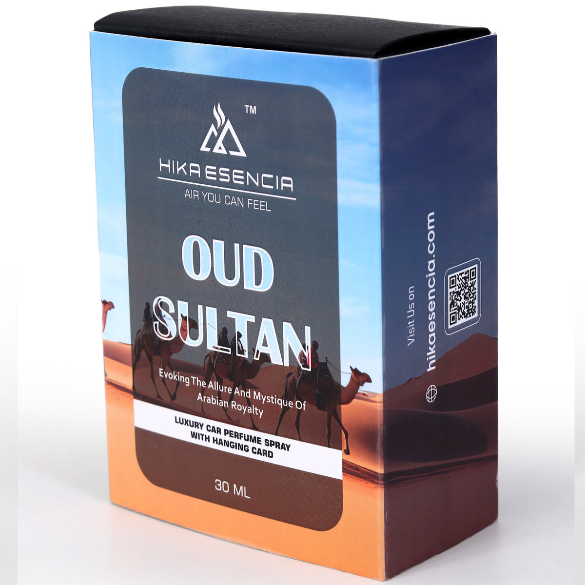 Oud Sultan Luxurious Car Perfume Spray with Hanging Card
