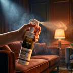 Midnight Royal Premium Fabric & Air Freshener Spray | Long Lasting Floral Fragrance | Sofa, Curtains, Bed | 200 ML