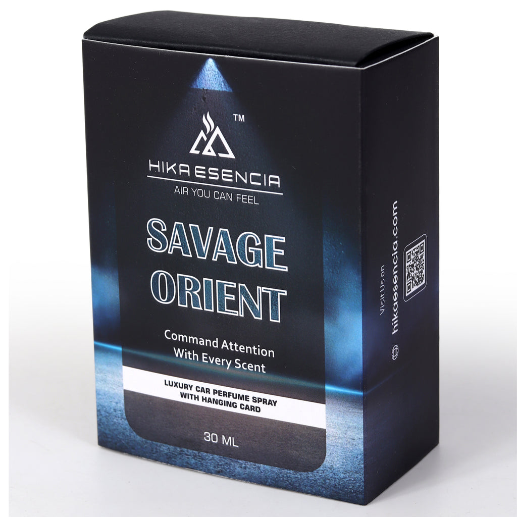 Savage Orient Luxurious Car Perfume Spray with Hanging Card