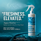 Aqua Marine Premium Fabric & Air Freshener Spray | Long Lasting Floral Fragrance | Sofa, Curtains, Bed | 200 ML