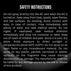 Glacial Serenity Luxurious Car Perfume Spray with Hanging Card